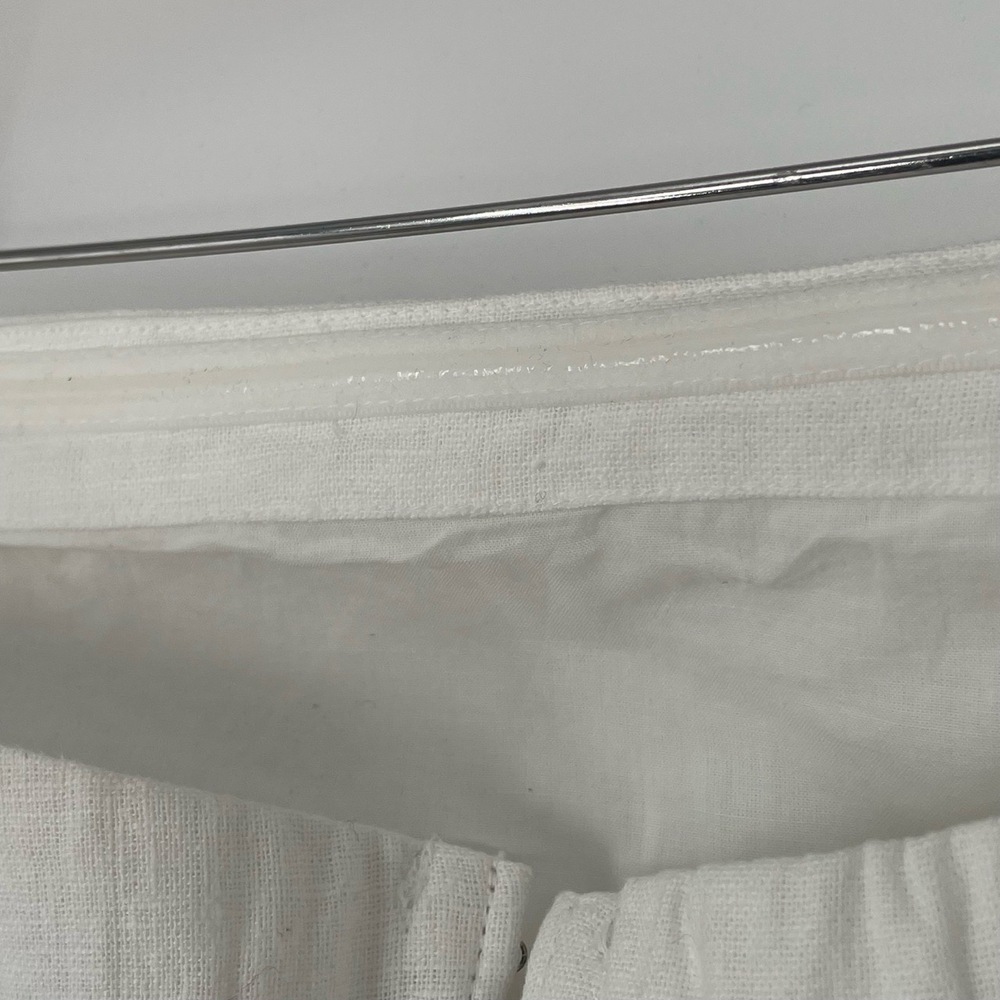 Abercrombie & Fitch Women White Removable Straps A-line Maxi Dress Size S - Picture 11 of 13